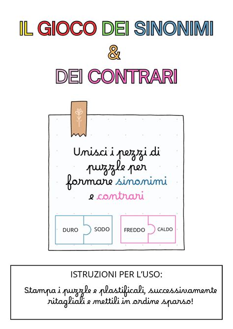 sinonimi che|sinonimi e contrari pdf.